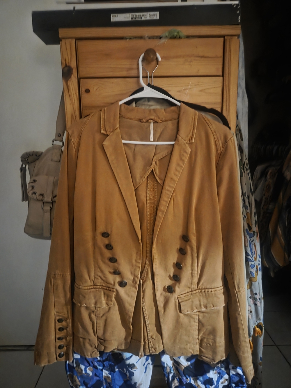 Free People Jagger Military Blazer Jacket - Picture 2 of 3